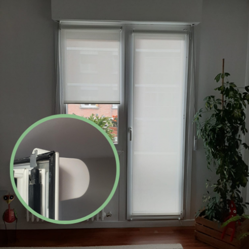 Estor Opaco sin Taladrar, 200x 150cm Aislante Termico Ventanas Portátil, Estores  Sin Taladrar para Ventanas, Cortina Sin Agujeros Tela Oscurecedora, Estores  Opacos con Recubrimiento térmico : : Hogar y cocina