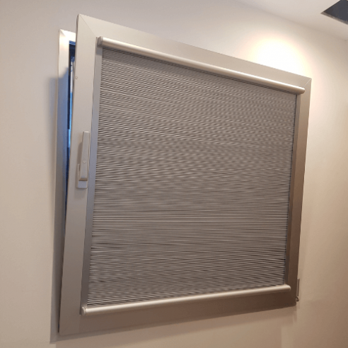 Cortinas plisadas imantadas oscuridad...