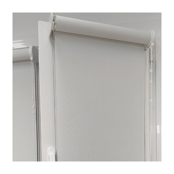 Estores para Ventanas Enrollables 60 x 190 cm Fijación sin Taladrar Estores  Térmicos Blackout Accesorios Completos para Baño Oficina, Blanco :  : Hogar y cocina