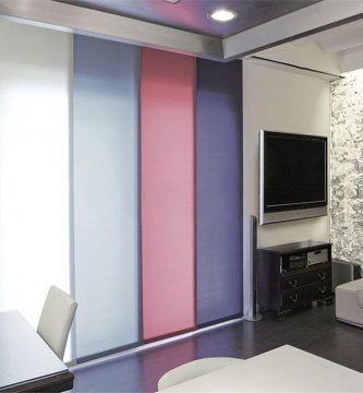 Panel japones multicolor para salon