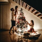 estores para navidad