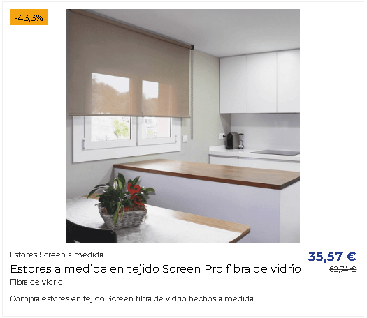 ESTORES SIN TALADRAR  Estores ventanas, Estores enrollables, Ventanas  correderas