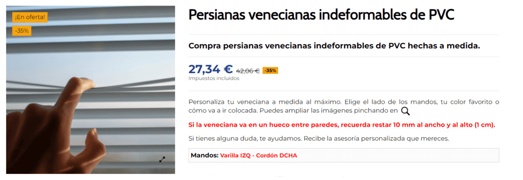 persianas para oficinas modernas