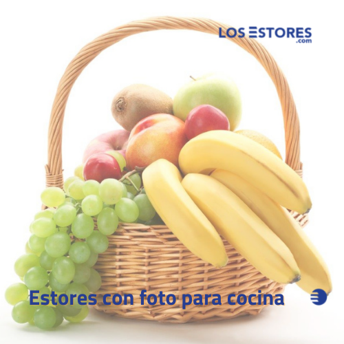 estores personalizados con foto para cocinas